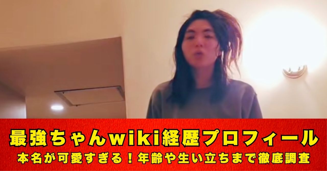 最強ちゃん　wiki　プロフィール
